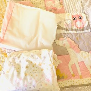 Unicorn Crib Set
